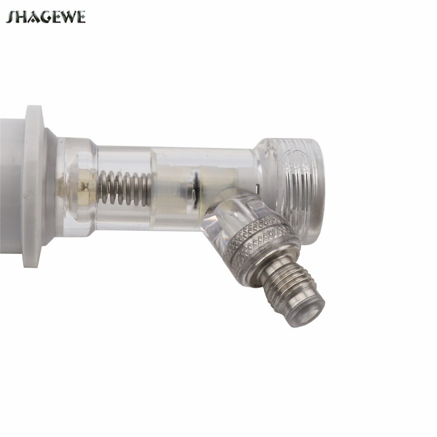Bloqueo de bola desconectar con válvula de Gas 1/4 "MFL Conector de rosca para cerveza Soda barril de Cornelio Homebrewing