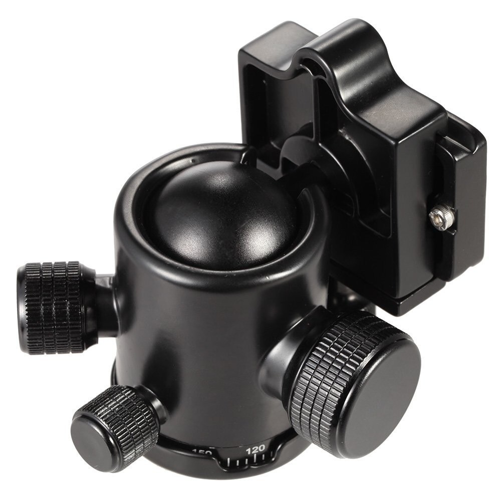 Manbily KF-0 Kamera Stativ Ball Kopf Aluminium Kugelkopf Panorama Kopf Schiebe Schiene Kopf W 2 Eingebaute Geist Ebenen DSLR KF0