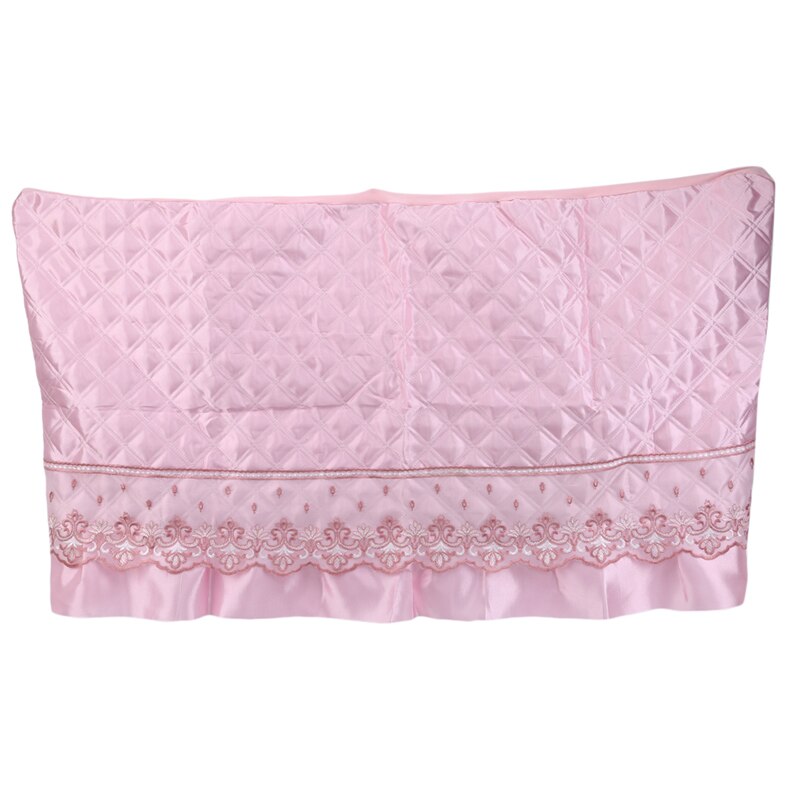 Silk Imitation Bedside Cover Bed Covers All-inclusive Bed Cover Bedspreads Home Textile Bedroom Decor: Pink