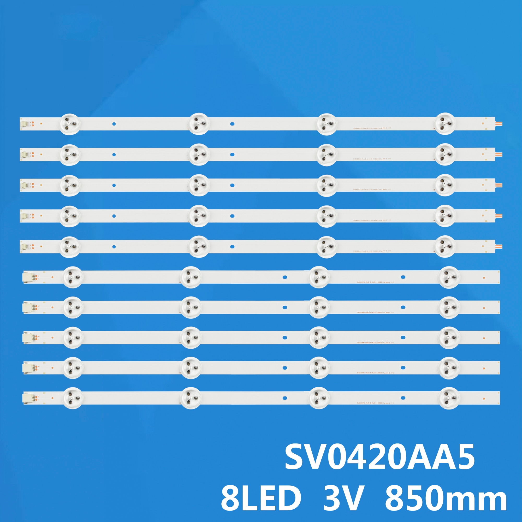 LED backlight strip for Panasonic TX-42AS500E TX-42A400B TH-42LRU70 42LRU70 SV0420A88_Rev3_B SV0420A88_Rev3_A_4LED_130930