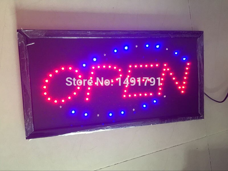 open Sign led displays Neon Lights LED Animated Open Sign Customers Attractive Sign Store Shop Sign 220V el products