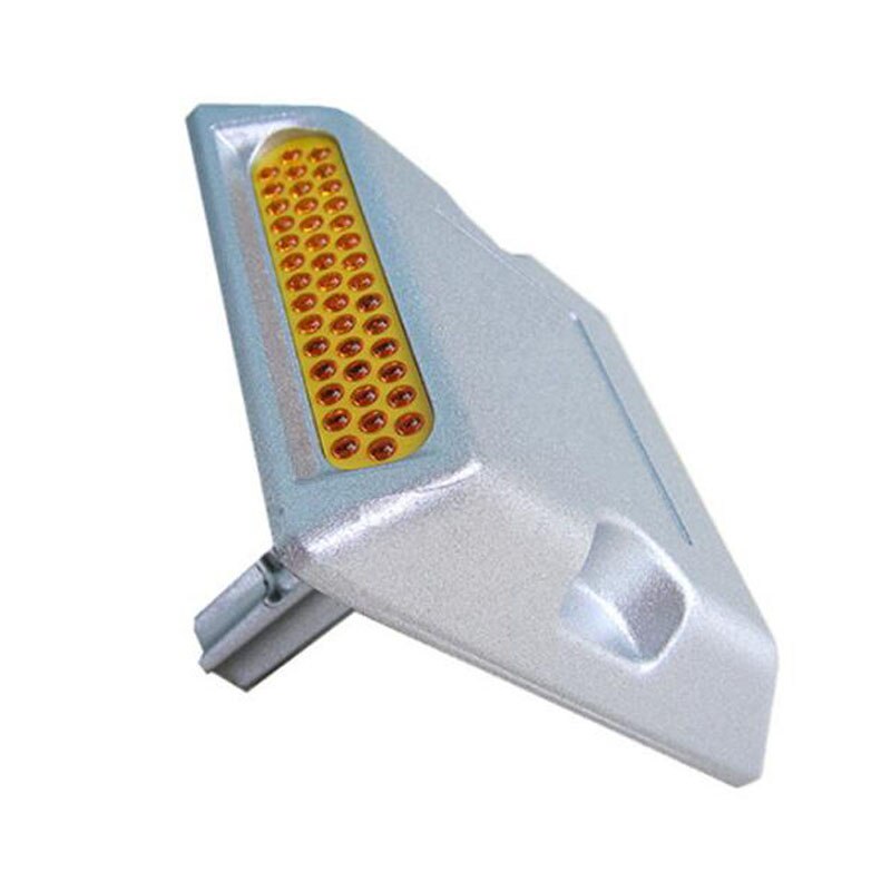 15cm Large Size Aluminum Road Stud with 43beads reflector and shank for roadway safety