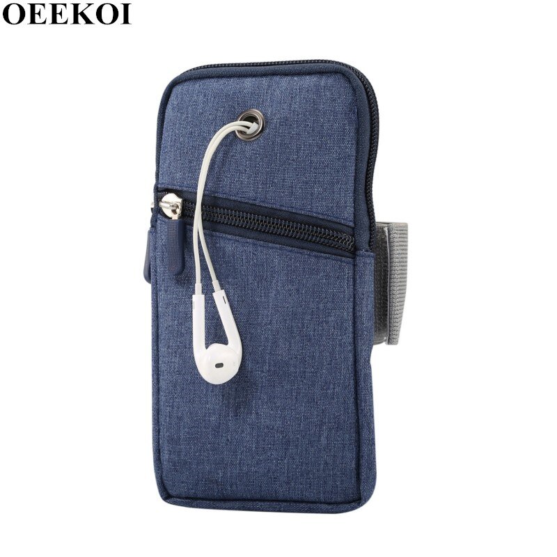 OEEKOI Universal Outdoor Sport Armband Phone Bag voor Cubot P20/J3 Pro/Power/Nova/R11/ x18 Plus/X18/Cheetah 2/S550 Pro/Dinosaurus