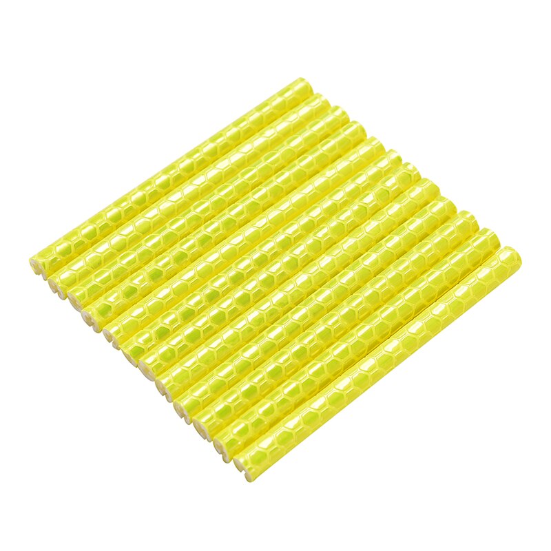 4 farbe Fahrrad Reflektierende Speichen Fahrrad Reiten Rad Reflektor Clip Rohr Warnung Licht Streifen Für Radfahren Ohne Batterie Requst