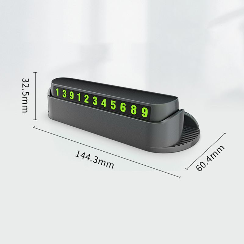 Auto parfum parkeer kentekenplaat verborgen lichtgevende luchtverfrisser telefoonkaarthouder