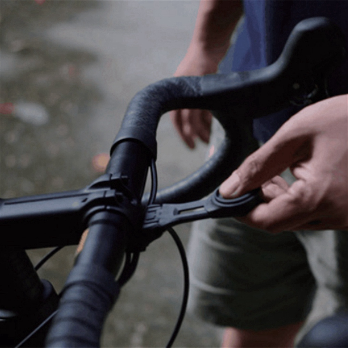 Cykelstyrstam datorfäste stöd för garmin bryton wahoo giant med ljus kamera cykelfästen hållare