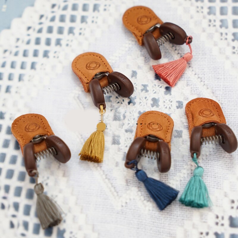 Cohana – mini ciseaux à manche en bois de japonaise, ciseaux de broderie avec pompon, bricolage, accessoires de couture importés du japon, 1 pièces