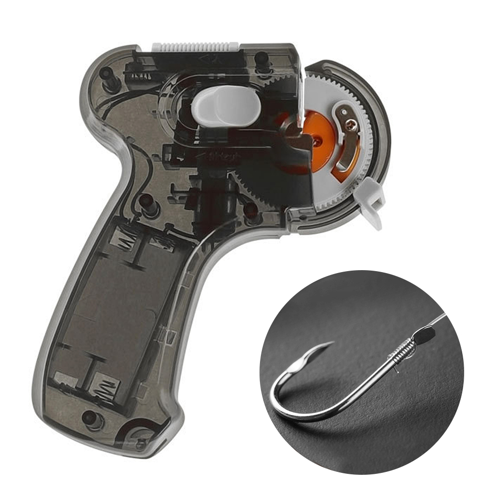 Automatische Vissen Tools Draagbare Elektrische Vishaak Tier Machine Vis Accessoires Tie Snelle Vishaken Lijn Koppelverkoop Apparatuur: Tea Long