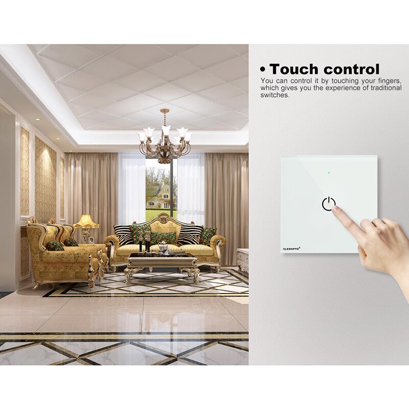 ZIGBEE Wall Switch AC100-240V Bulb switch zigbee led remote Smart Light Control Work With Zigbee APP Gateway Samrt Phone Control