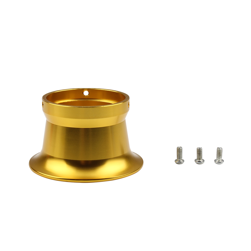 Interfaz de carburador de motocicleta, filtro de aire, bocina, copa de viento de 50mm para Keihi PWK KOSO OKO PE 21 24 26 28 30mm, Moto ATV Motocross: Oro