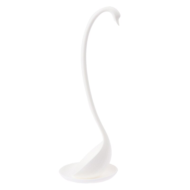 Swan Ladle Spoons Special Swann Spoon Useful Plastic Ladles: White