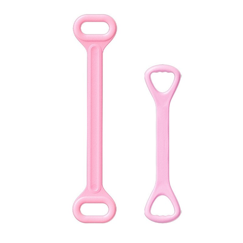 Tubo de entrenamiento muscular, escátula elástica, banda de ejercicio de alta elasticidad, entrenamiento muscular, brazo y espalda, banda elástica de entrenamiento: Rosa