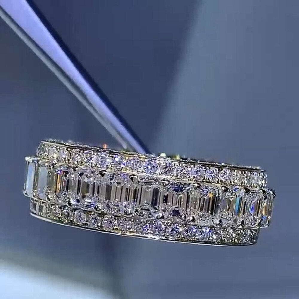 Huitan Prachtige Vrouwen Wedding Bands Ringen Micr... – Vicedeal