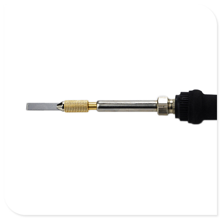 Lame chauffante universelle en fer à souder 936, pour téléphone portable, outil de nettoyage du dos en verre, outil de réparation des circuits imprimés d&#39;empreintes digitales