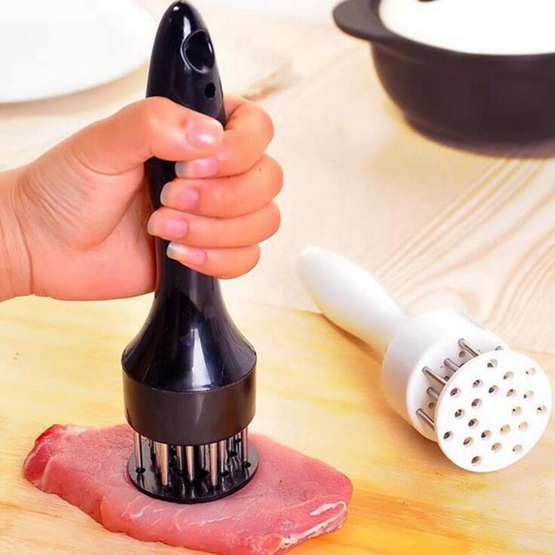 Venda quente de alta qualidade profissão carne tenderizer agulha com aço inoxidável para bife cozinha ferramentas herramientas de cocina