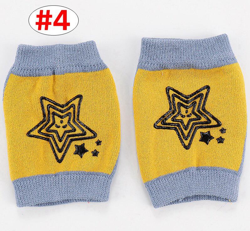 Estrela imprimir Joelheiras bebê legwarmer bebê Recém-nascido Da Criança Menina Menino anti-slip quentes Primavera Outono Meias de Proteção 6 estilos