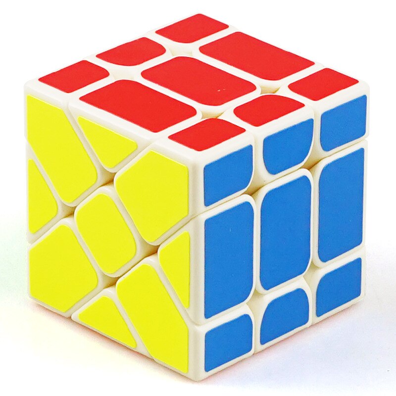 [yongjun wielen] schakelrand veranderende jingang windmolen drielaags abnormaliteit kubus speelgoed ontspanning: Yongjun shift edge witte achtergrond