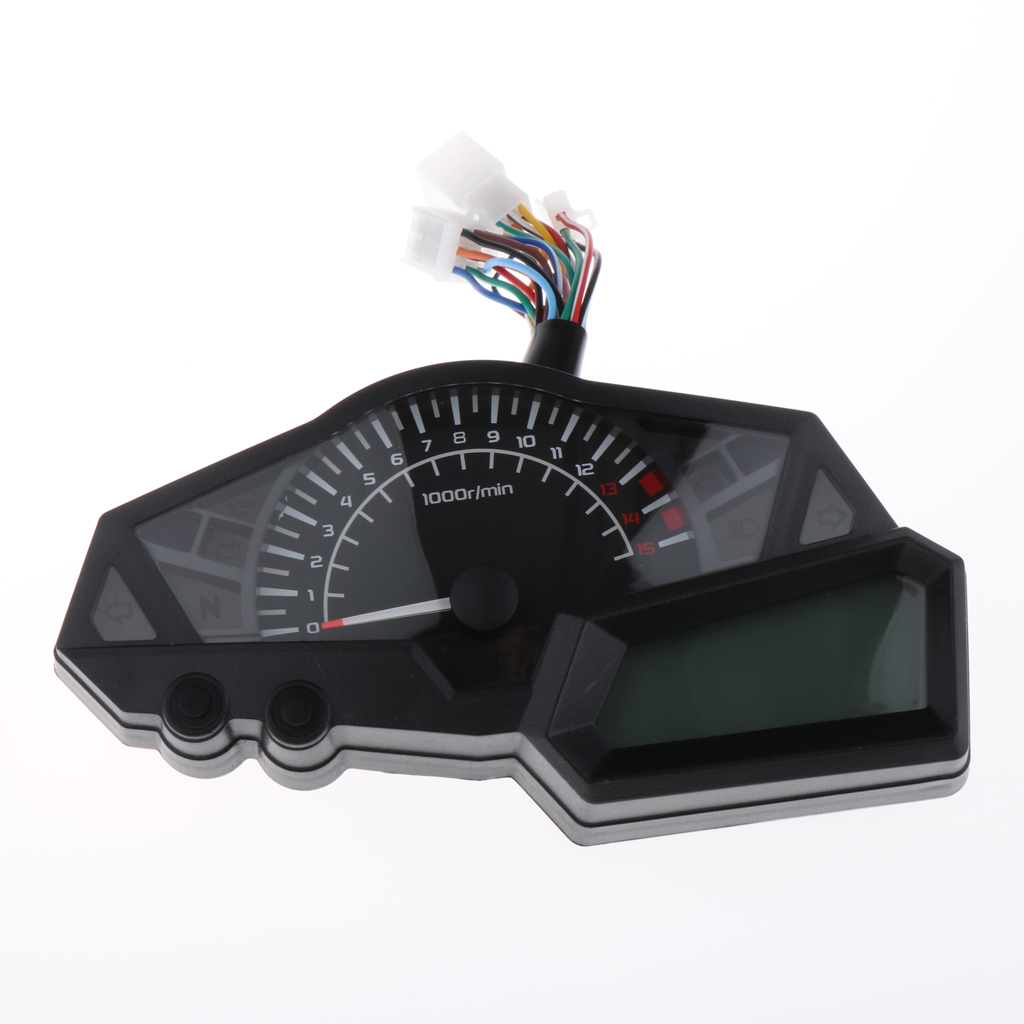 Plastic Anti UV LCD Odometer Speedometer For Kawasaki Ninja 300