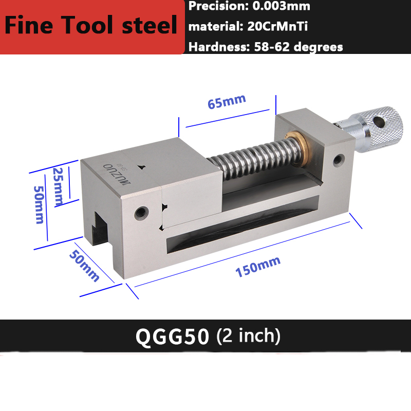 2" High Precision Right Angle Vise Grinder CNC Vise Gad Tongs For Surface Grinding Machine Milling Machine Edm Machine