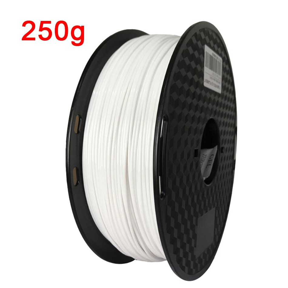 PETG Marble Filament 1.75mm 3D Printer Filament Stone Like Material 1kg/500g/250g 3d Printing Temperature 240-260 Degrees: white 250g