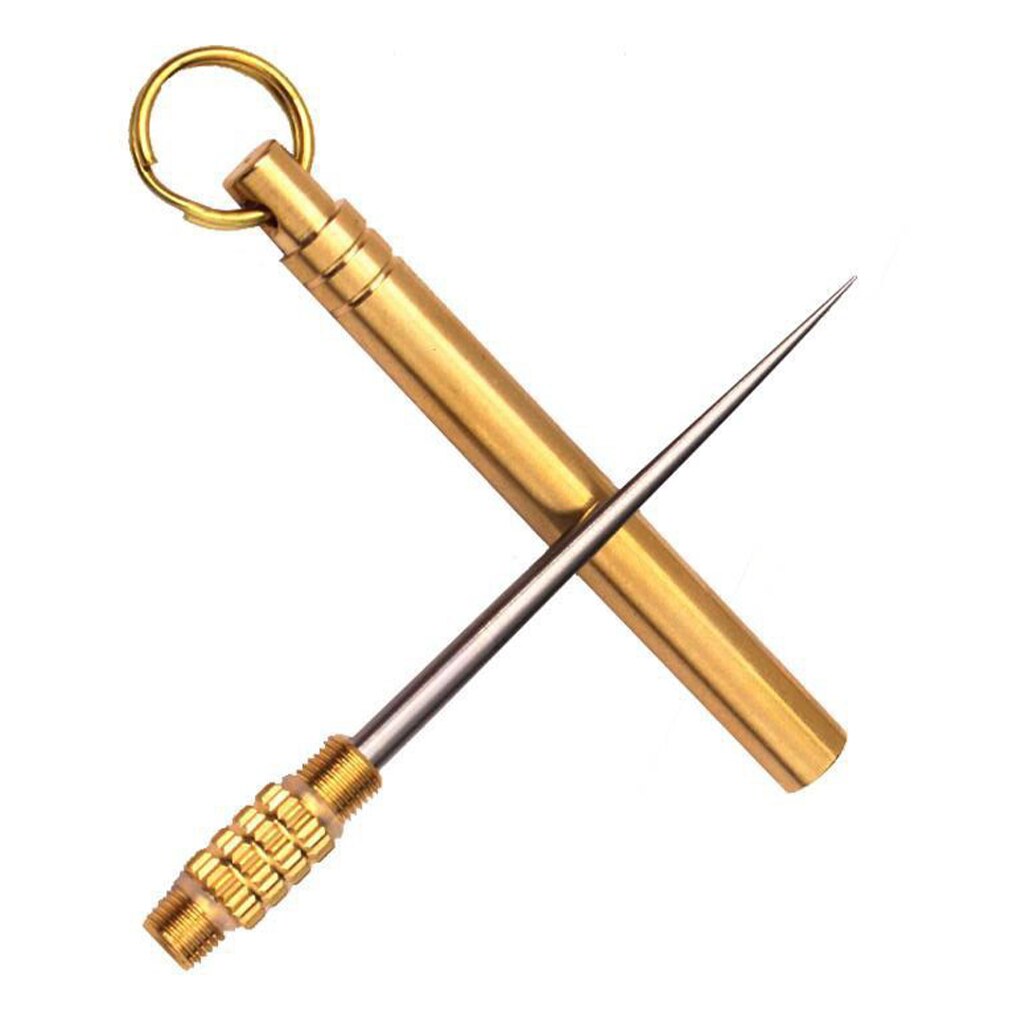 Picnic Toothpick Metal Fruit Fork Toothpick Portable Barbecue Tooth Cleaning Supply with Holder