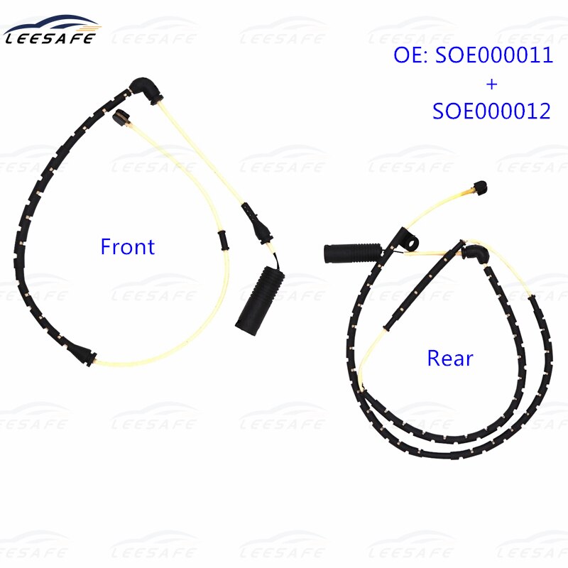 SOE000011 + SOE000012 Voor + Achter Remblokslijtage Sensor Voor Rover Range Rover Iii L322 2002 Brake alarm Sensor Vervanging