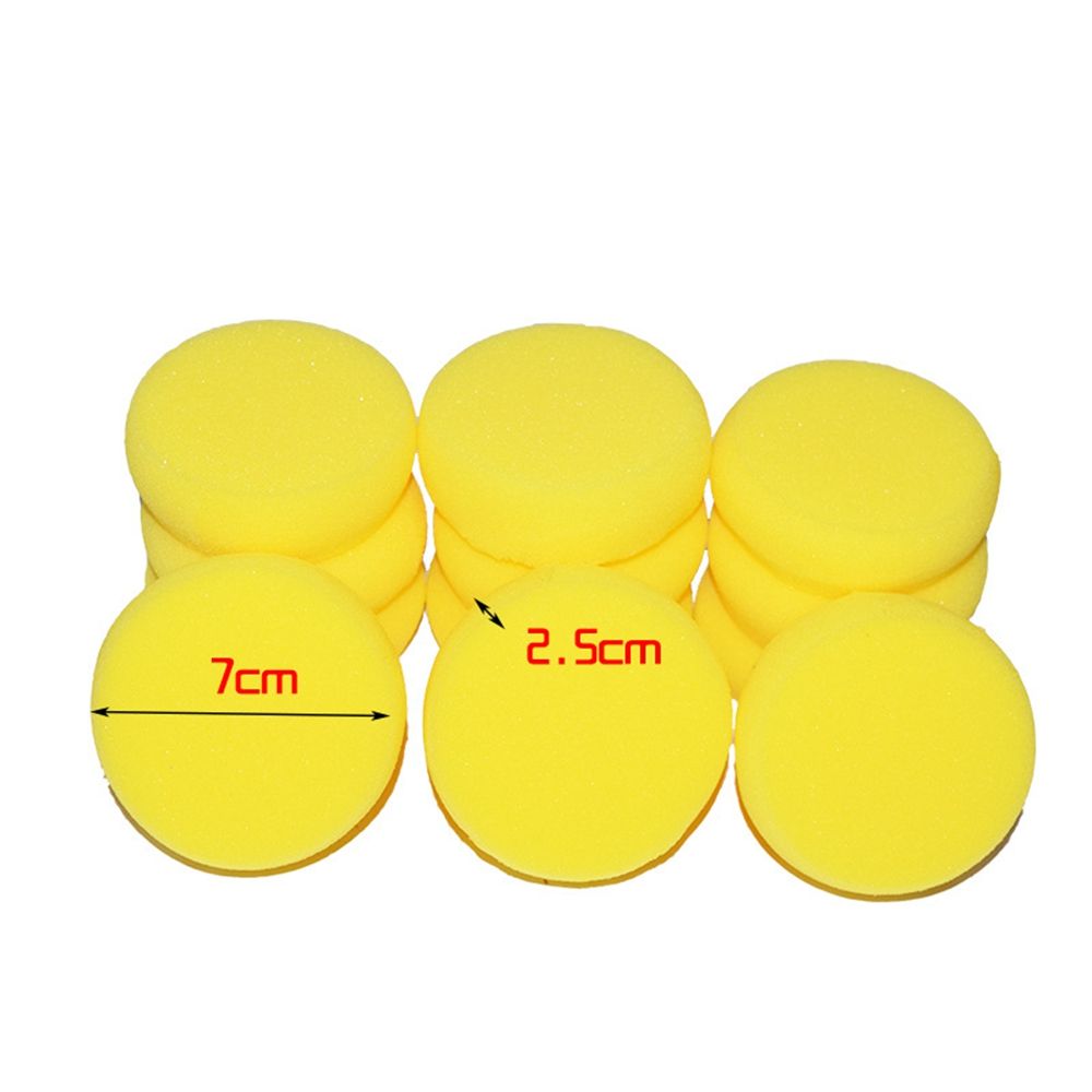 12 stk/pakning rund form keramisk skum, vandabsorberende svamp, skulptur, keramikværktøj, tilbehør