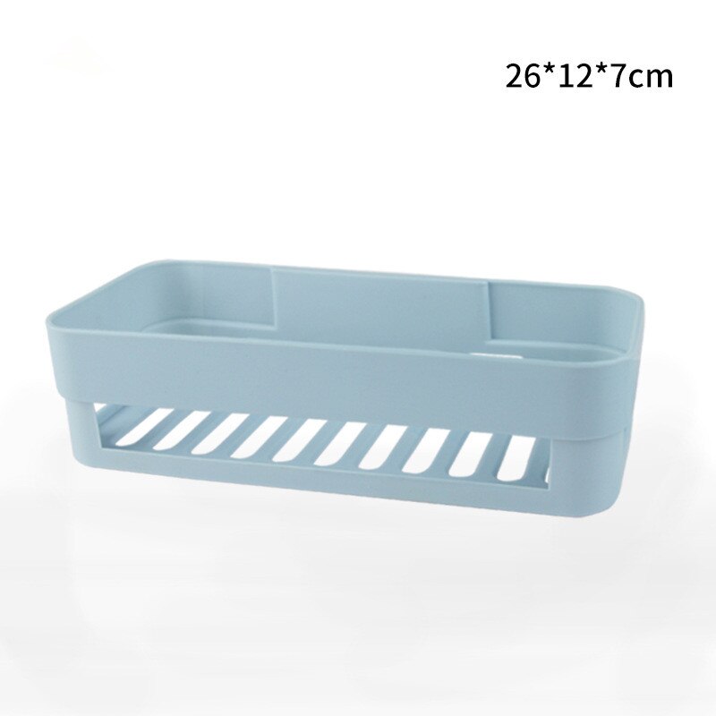 Bathroom Shelf Storage Shampoo Holder Kitchen Storage Rack Organizer Wall Shelf Bathroom Holder Shelves Corner Shower Shelf: B