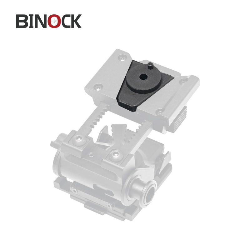 Binock nvg10 nvg30 Schwalben schwanz brücken Adapter halterung kopf getragenes Nachtsicht gerät binokulares Metall Kipper Hufeisens chnalle wil
