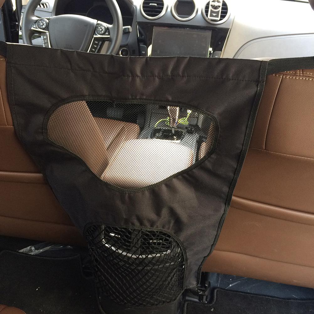 Nylon fabric Oganizer Car Pet Net Barrier Auto Lightweight Safety Mesh black Backseat Barrier Universal For Car SUV Truck
