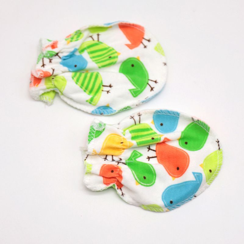 10 Paren/partij Kindje Anti Kras Wanten Zachte Katoenen Baby Handguard Handschoenen Baby Care Accessoires