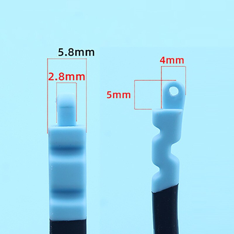 Patillas de gafas de silicona para niños, accesorios universales para gafas, repuesto de reparación de lentes de tornillo, para estudiantes