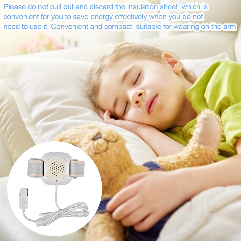 Arm Wear Bedwetting Sensor Alarm For Baby Toddler Adults Potty Training Wet Reminder Sleeping Enuresis Plaswekker