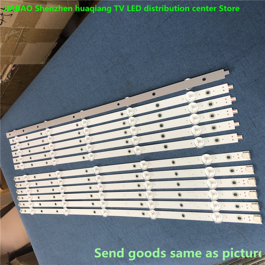 12 stk x led -bakgrunnsbelysning for 55 pus 7503 55 pus 6162 55 pus 6262 55 pus 6753 55 pus 7303 55 pus 6703 lb55073 tpt 550 u 1- qvn 05.u 3 a 6650010e