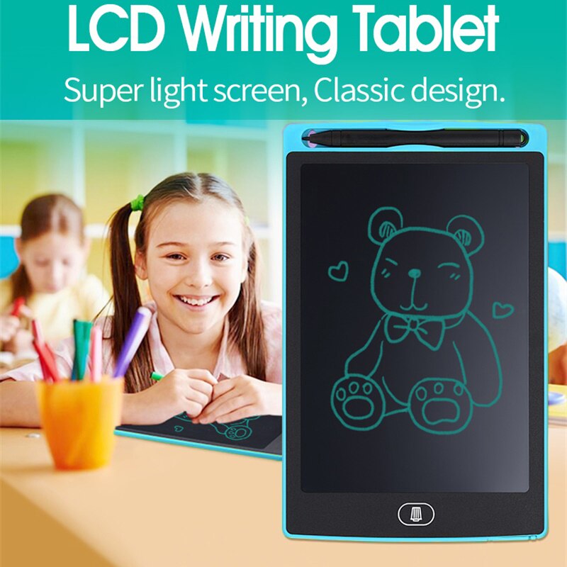 8.5 ''Digitale LCD Schrijven Tablet Voor Kinderen Dikke Pen Grafische Tekening Tabletten Elektronische Handschrift Pad Business Notepad UM