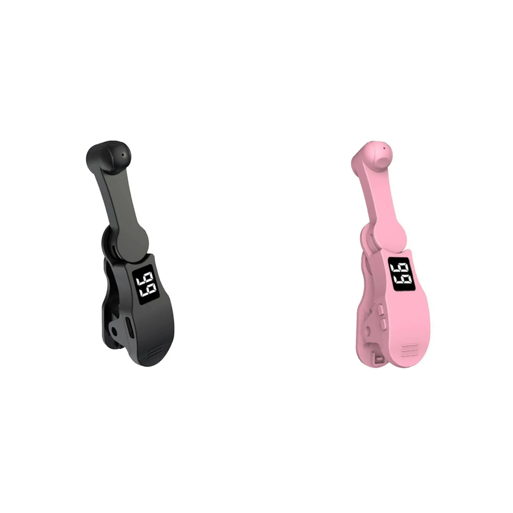 Clic automatico dello schermo per app per telefono, mini clic simulato del dito sul telefono, clip-on, video live, liker, gioco, schermo touch, dispositivo: Rosso / rosa