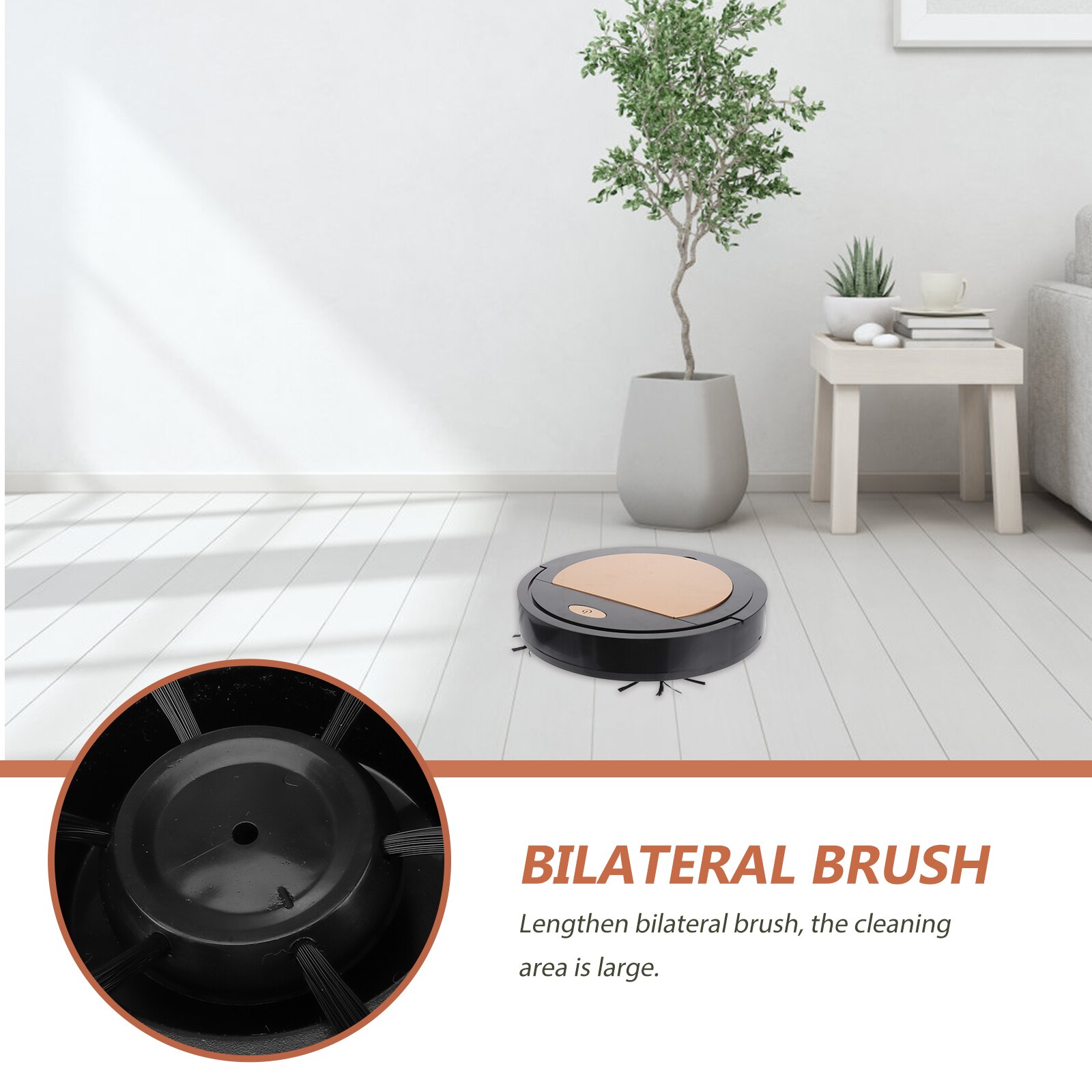 1pc Robot Cleaner Small Smart Cleaner Auto Cleaner Floor Mopping Robot Cleaning Machine