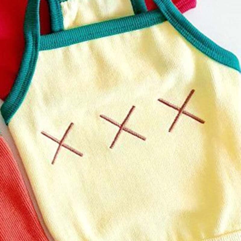 Fruit Bretels Hond Vest Huisdier Teddybeer Xiong Bomei Schnauzer Puppy Puppies Melk Honden Katten Kleine Hond Kleding: Geel / M