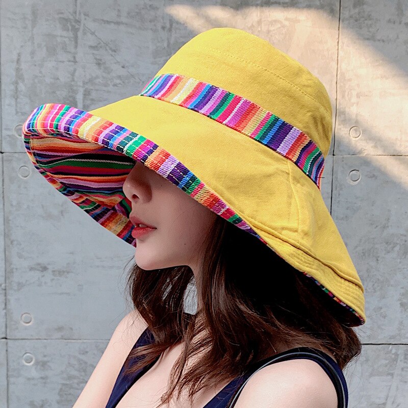 Rubyvicky lente zomerhoed dameshoed voor dames zonnehoed opvouwbare japanse eenvoudige dames vissershoed