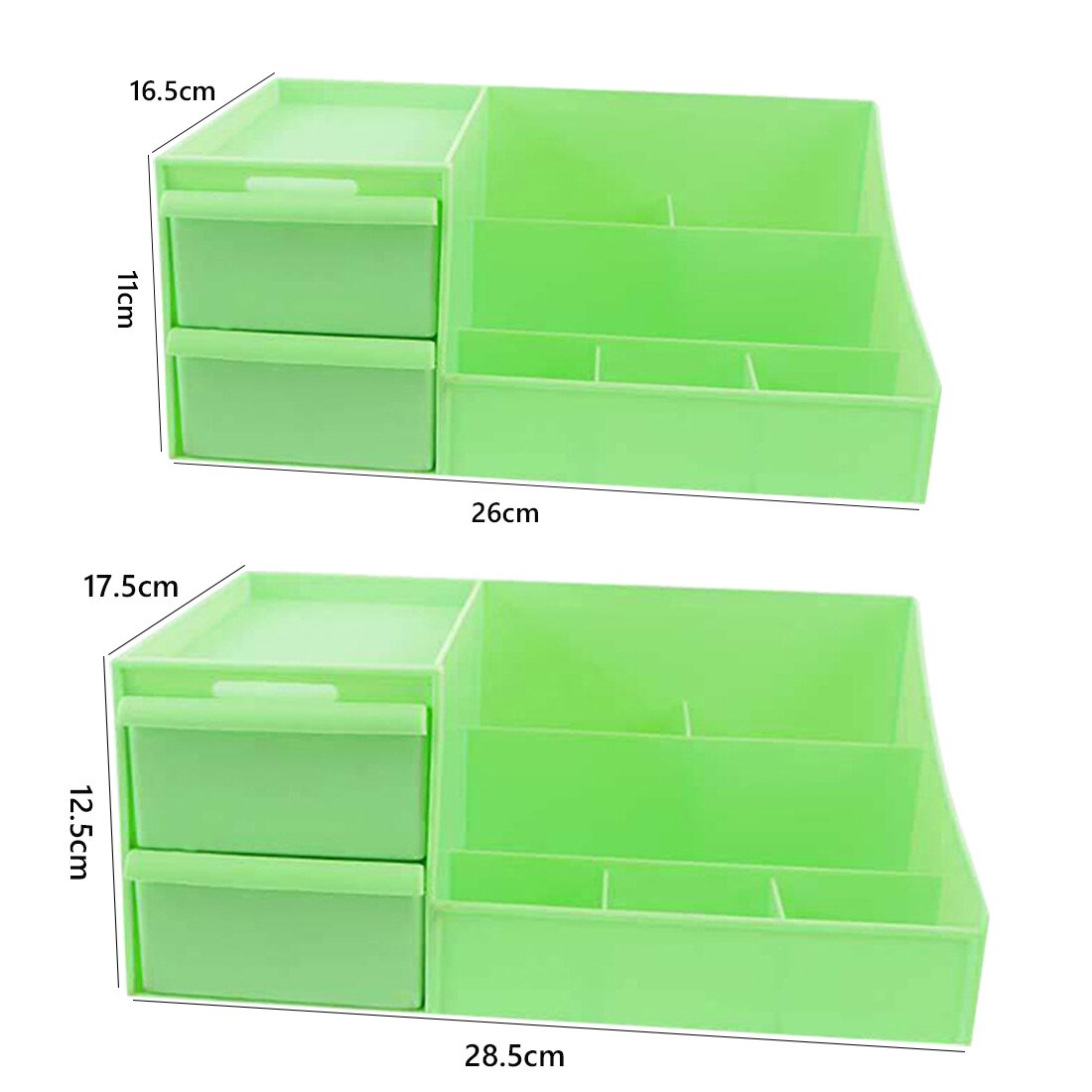Large Capacity Cosmetic Storage Box Drawer Dressing Table Skin Care Rack House Desktop Sundries Organizer Makeup Organizer