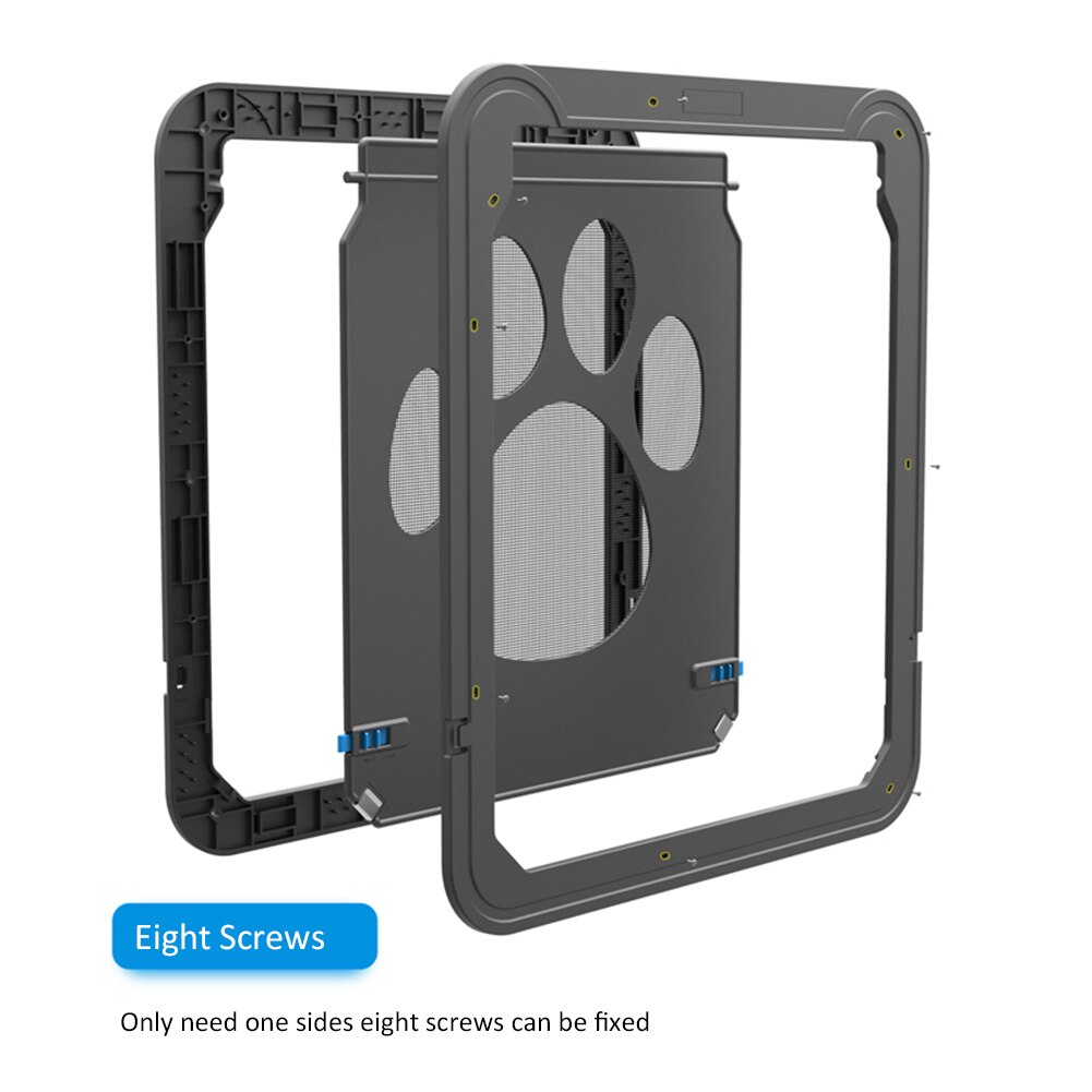 Multifunctionele Huisdier Magnetische Deur Innovatieve Gaas Raam Deur Voor Honden Katten Locking Pet Deur Voor Huisdieren