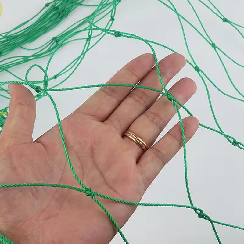 Nylon Garden Netting Plants Support Net Morning Glory for Vegetable Flower Holder Cucumber Trellis 18 Strand Multiple Size