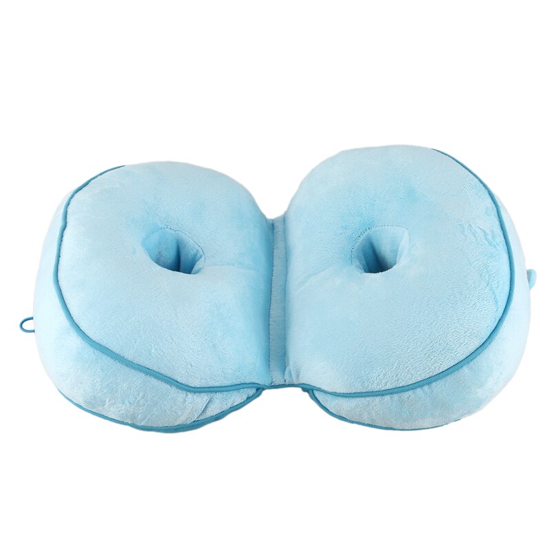 Multifunctionele Dual Comfort Zitkussen Hip Lift Zitkussen Mooie Butt Zitkussen Comfy Voor Huis Blauw: Default Title