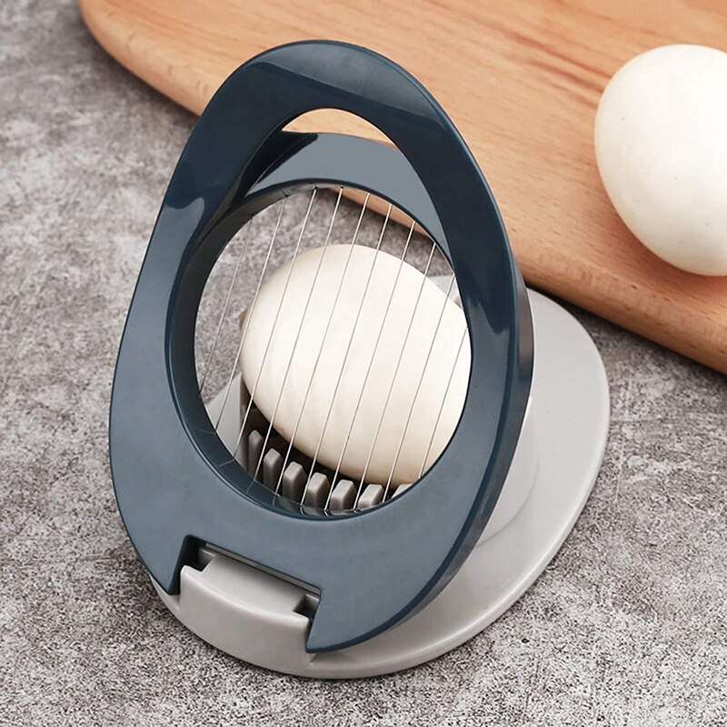 Multifunction Egg Slicer Section Cutter Divider Plastic Egg Splitter Cut Egg Device Kitchen Egg Tools
