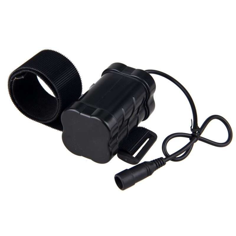 Waterproof 12000mAh Power Supply Rechargeable 8.4V 4x18650 Battery Pack for Bicycle Light
