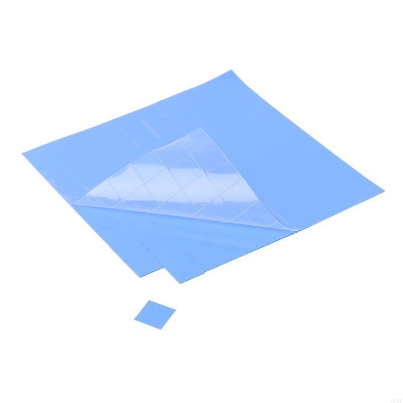 A9LF 100 mmx100mmx0.5 mm 1 hoja/100pcs almohadilla térmica GPU CPU Heatsink Refriger