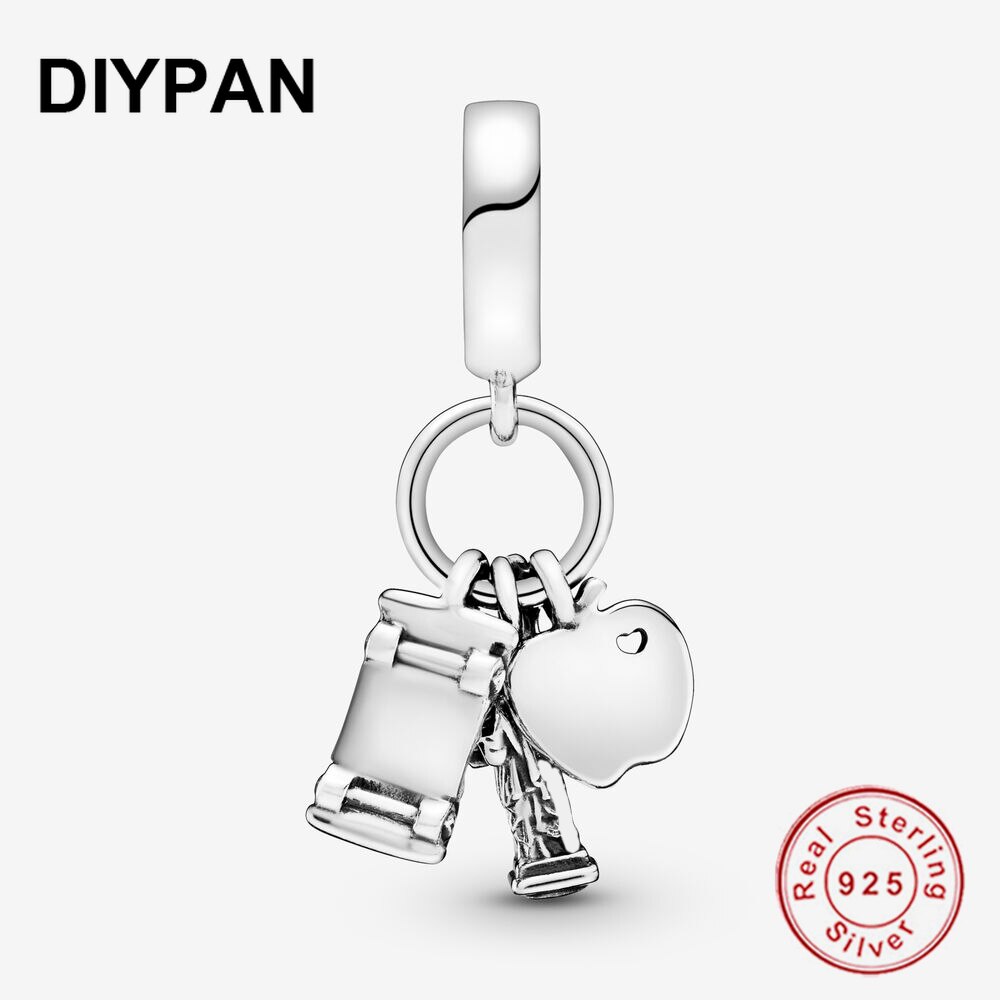 Passend für originale armbandanhänger , 925 sterling silber symbole der stadt york anhänger diy schmuck berloque