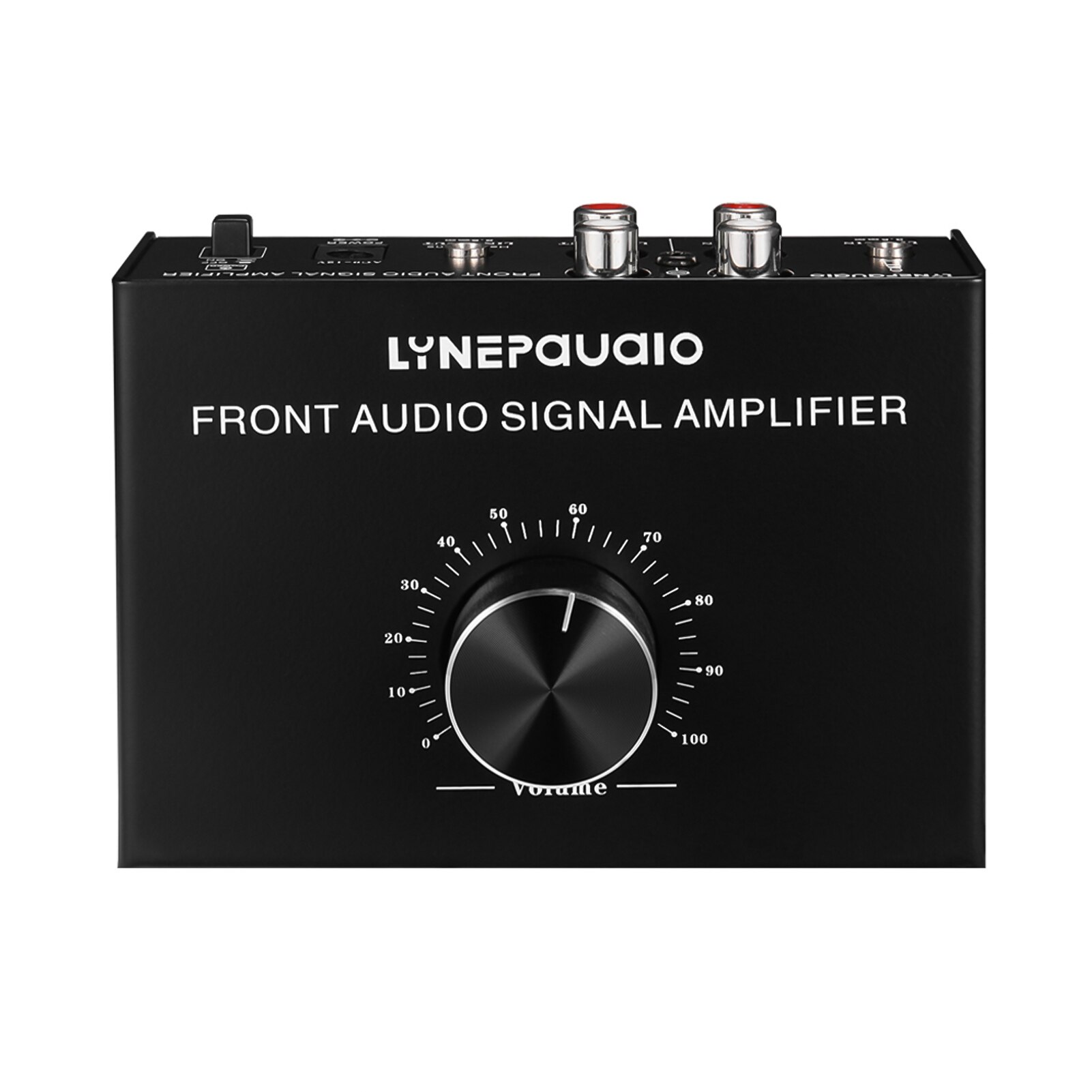 Elektronische Audio Versterker Compact Stereo Amp Voorversterker Met Rca Input & Output Aansluitingen 3.5Mm Poort Volumeregeling Voor Luidsprekers