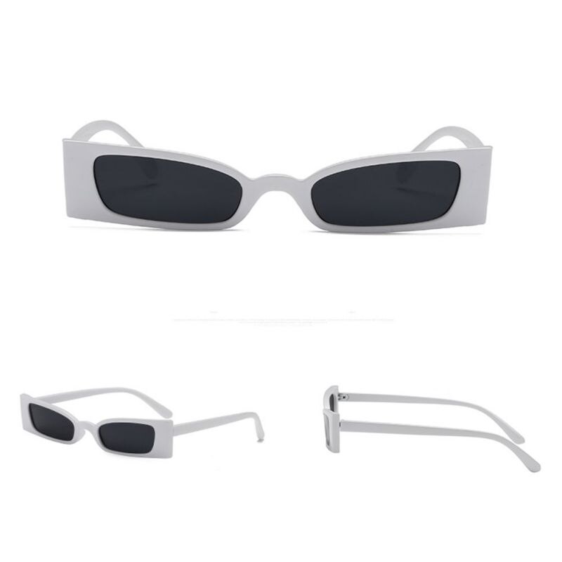 Vintage Retro Zonnebril Mini Vierkante Zonnebril Vrouwen Vrouwelijke Cat Eye Zonnebril Eyewear: F