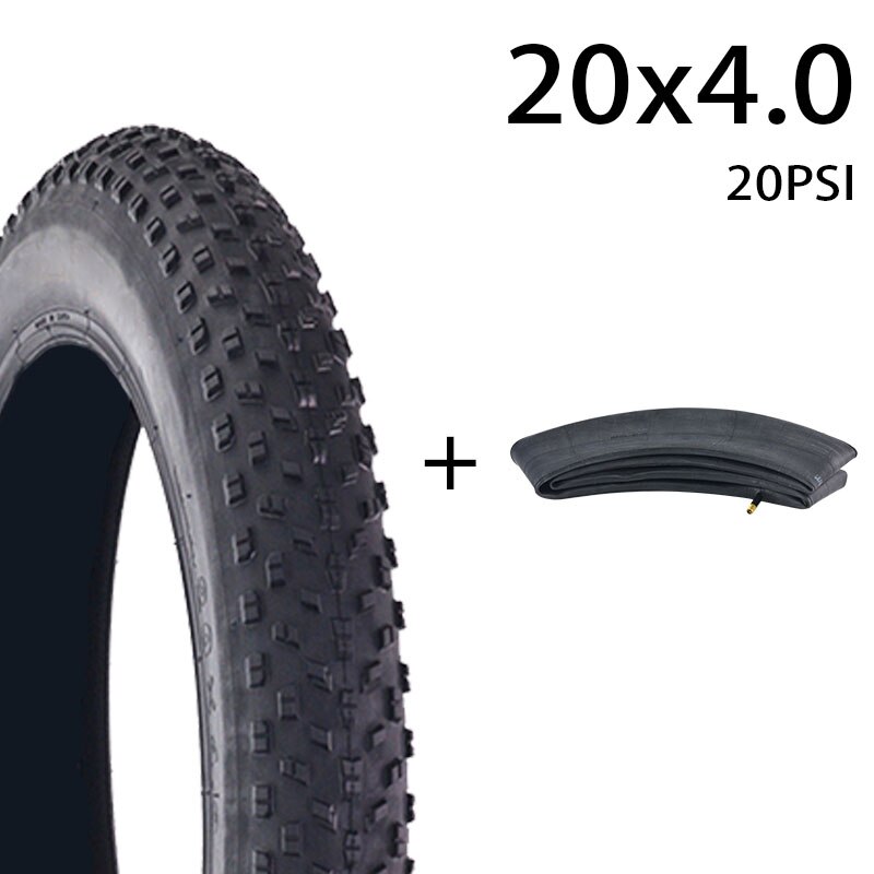 CHAOYANG 20x4.0 MTB Bicycle Tire Anti-slip Electric Snowmobile Bike Front Wheel Beach Fat Tire 20 inch 20PSI Fat Tire